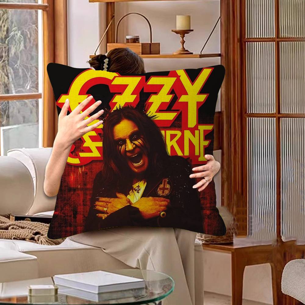Heavy Metal Band Rock Ozzy Osbourne Band Pillow Gift Home Office Decoration Pillow Bedroom Sofa Car Cushion Coverpillow Case