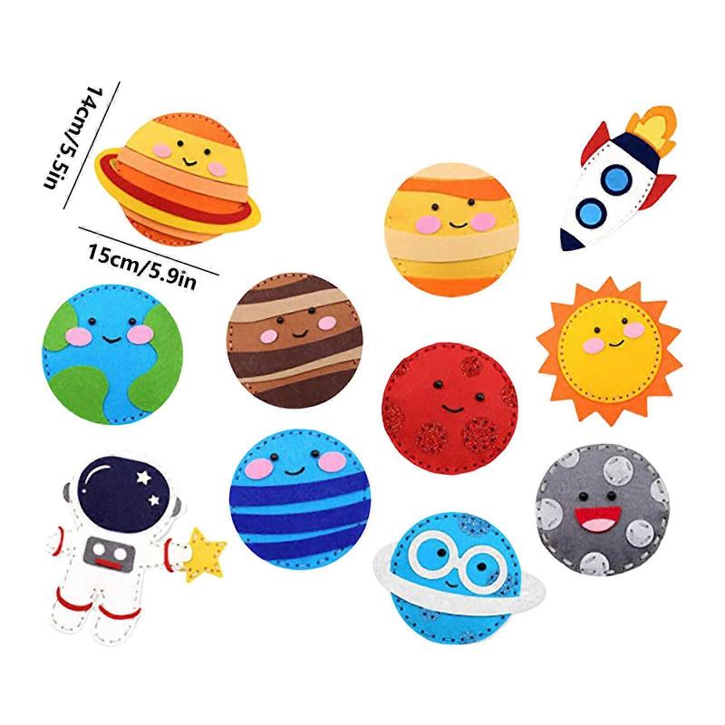 Children's Toys Handmades Sewing Toys Fele Cloth Creatives Educational Toys Handmades Educational Toys Set