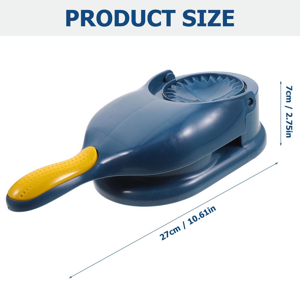 Dumpling Presser Kitchen Gadget Portable Tool for Making Wrappers Mini Pie Shells Long Handle Flat Surface Suitable Home Kitchen