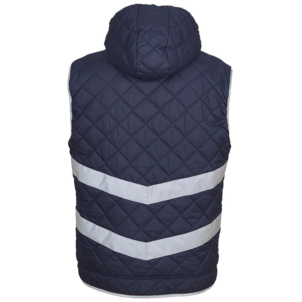 Yoko Womens/Ladies Kensington Hi-Vis Hooded Gilet