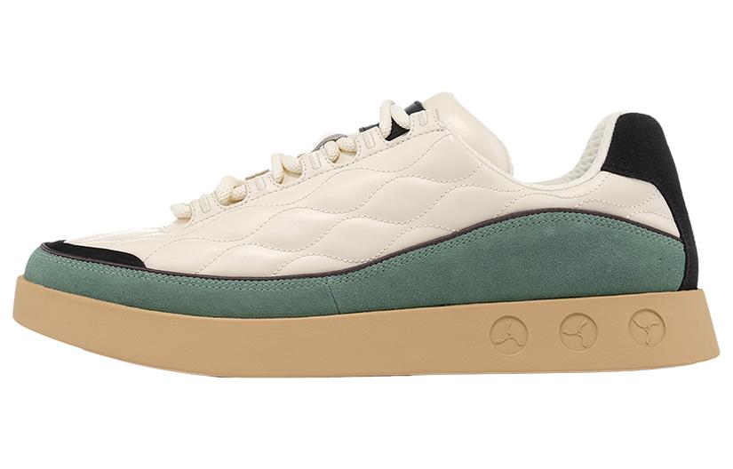 LI NING 1990 Classic Collection Comfortable Wear resistant And Lightweight Low top Skateboard Shoes Men s ALHT073-4 41