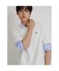 Binpolmen [Essential] Pique Collar Neck Short Sleeve T-Shirt White