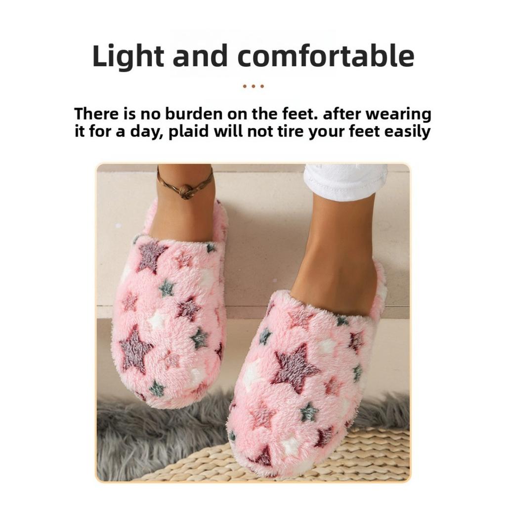 Colorful Polka Dot Cute Women's Indoor Home Slippers, Fashionable Women's Plush Home Slippers - A Favorite Gift for Girls, Mother's Day Gift Slippers