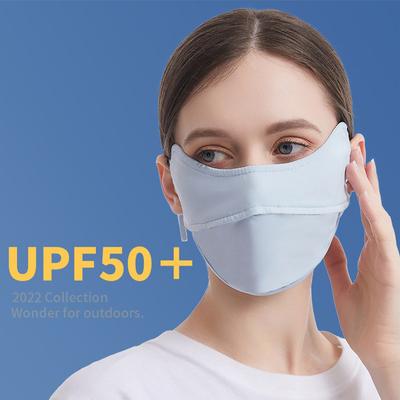 Ice Silk Mask Sunshade Eye Protection Sunscreen Mask Summer Uv Protection Mask