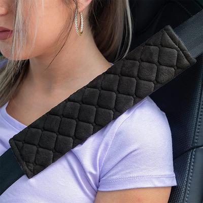 2 PCS Soft Auto Seat Belt Cover Seatbelt Shoulder Pad Cushions for A More Comfortable Driving Universal Fit for All Cars and Backpack