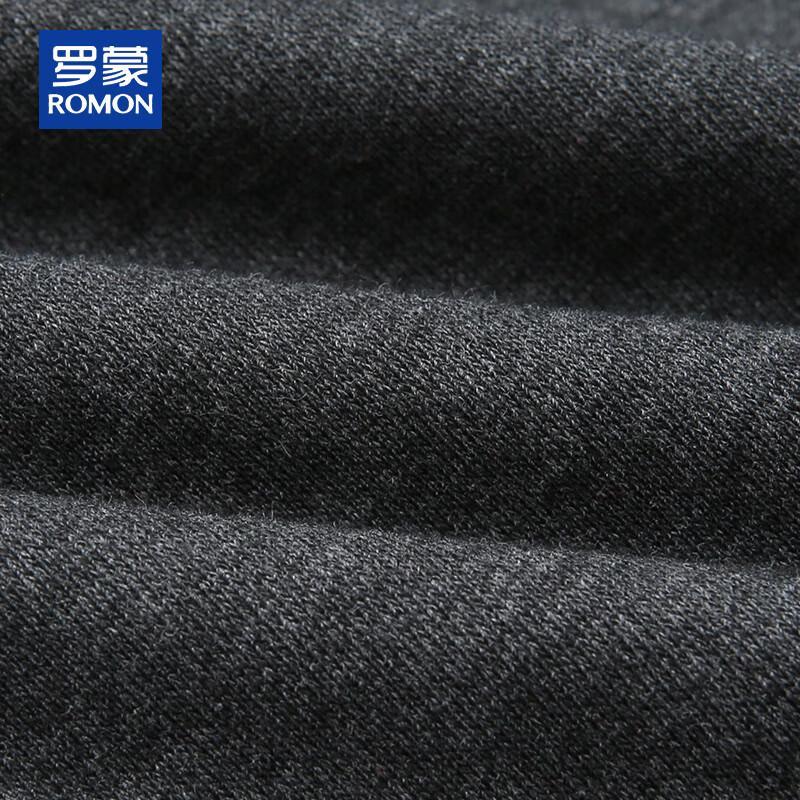 ROMON Men's Loose-Fit Hooded Zipper Sweatshirt Jacket