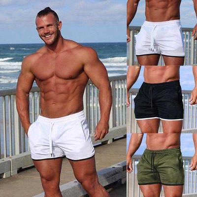 Summer Men's Quick-Drying Mesh Running Fitness Shorts