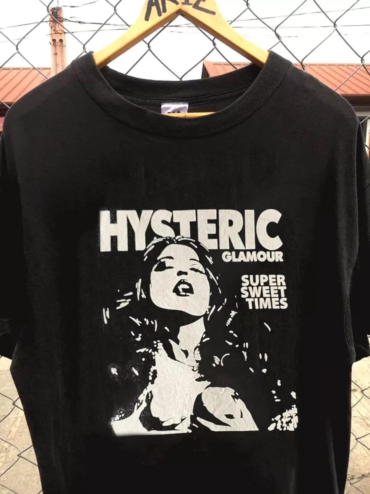 Hysteric Glamour t-shirt Super Sweet Times black cotton shirt S-4XL Unisex T-Shirt M