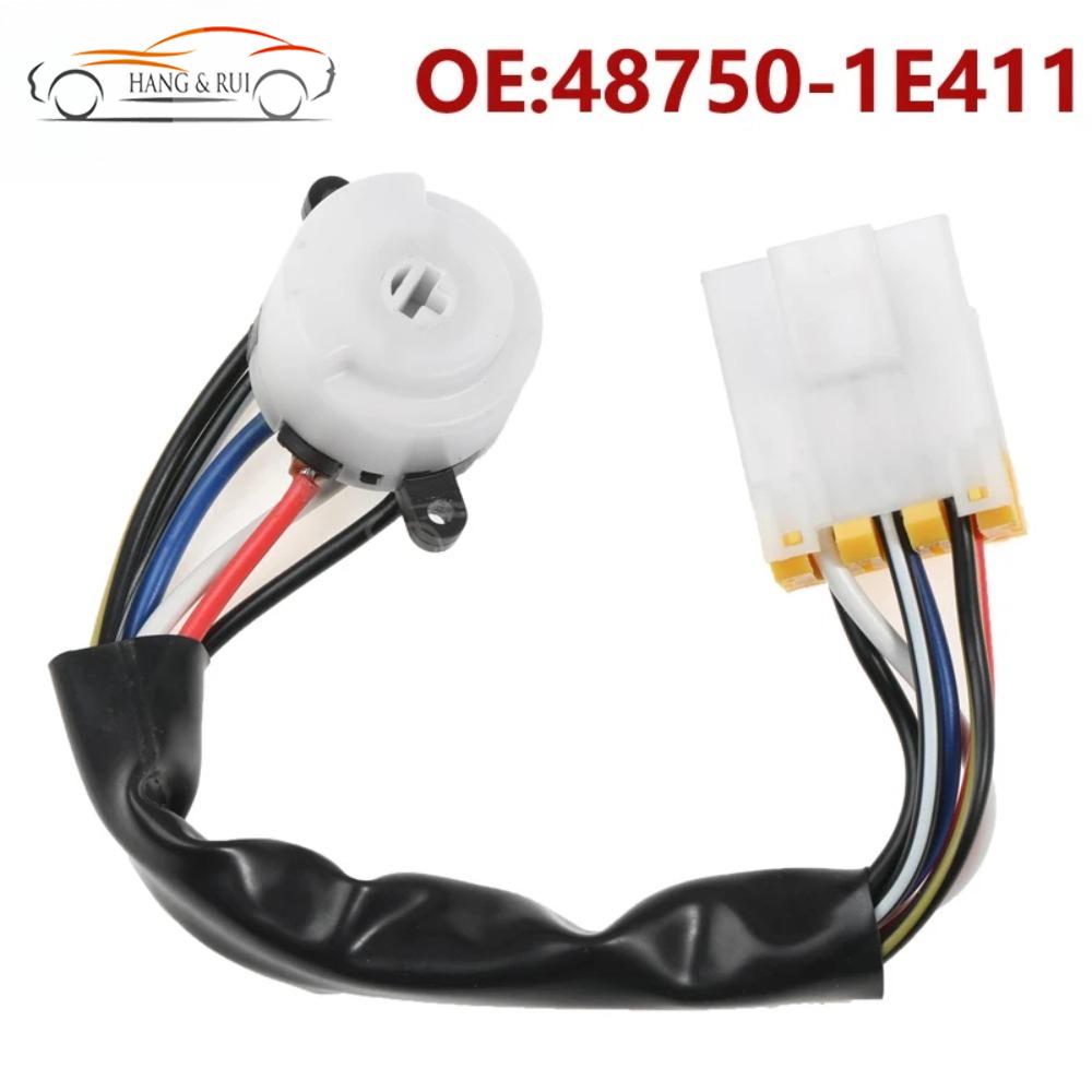 Car 48750-1E411 487501E411 Ignition Switch & Lock Barrel Cylinder for Nissan Navara D22 1997-2006 487502M000 48750-7C900 487501E411