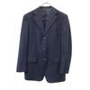 VISARUNO Wool Stripe Suit Setup 4-M Navy Men's Used