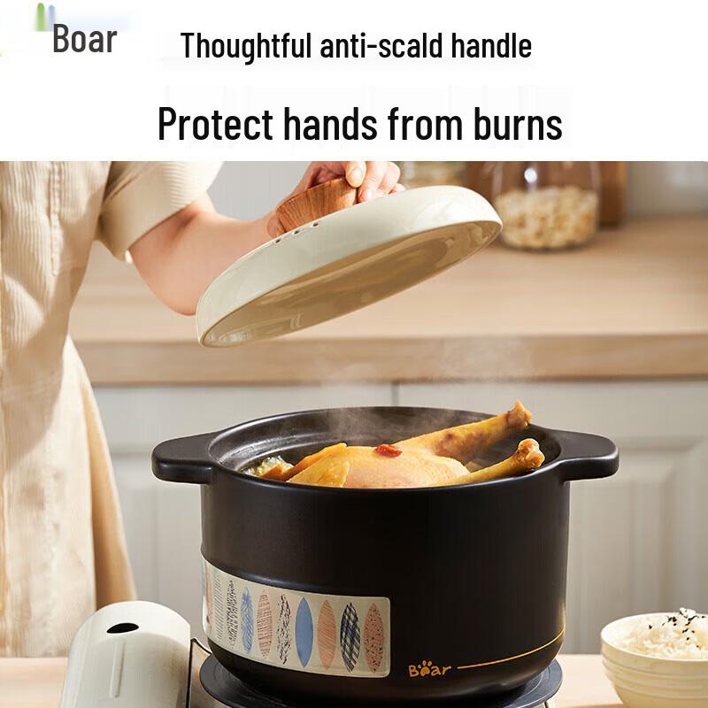 Little Bear High-Temperature Ceramic Clay Pot