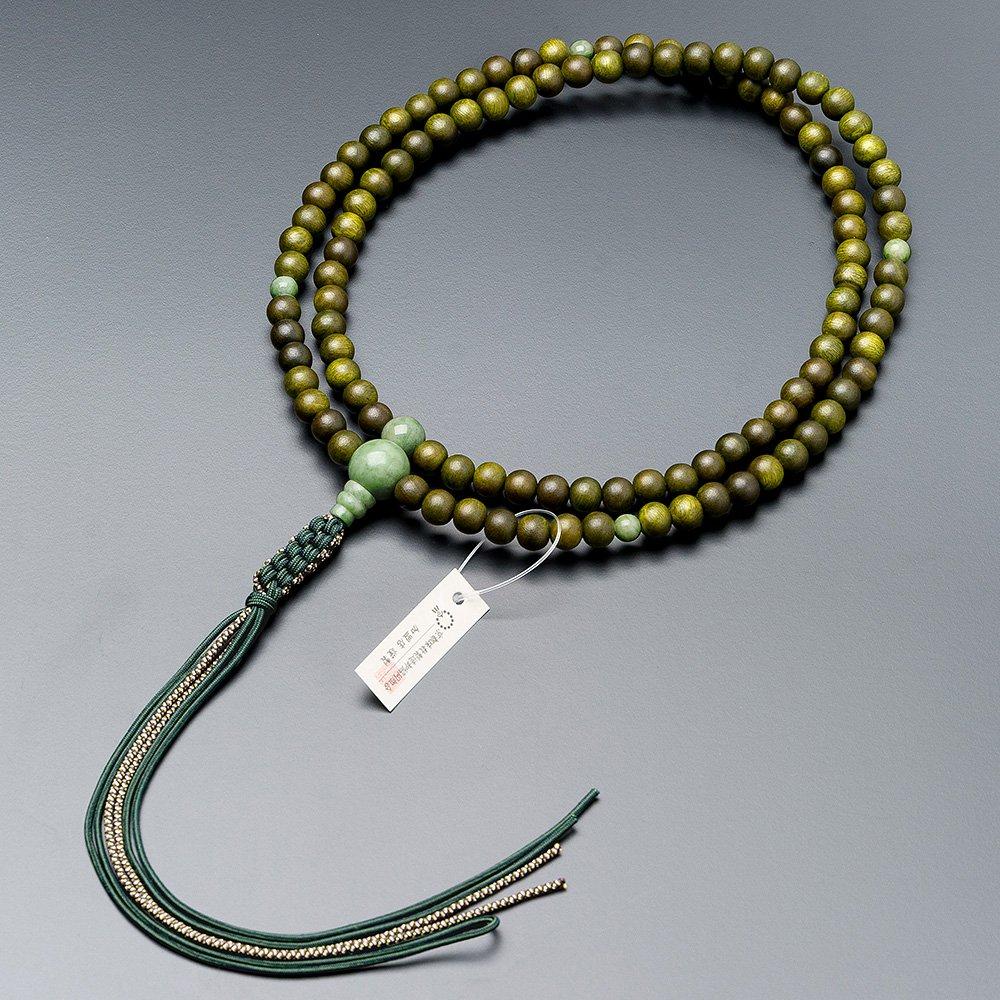 Buddhist altar store Takita Shoten Prayer beads Rinzai sect authentic rosary beads Dokzan shaku pure silk cord tassels Kyoto prayer real prayer prayer