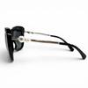 Very Good CHANEL Sunglasses COCO Mark Eco Pearl Square Shape Black 5339-H-A Used