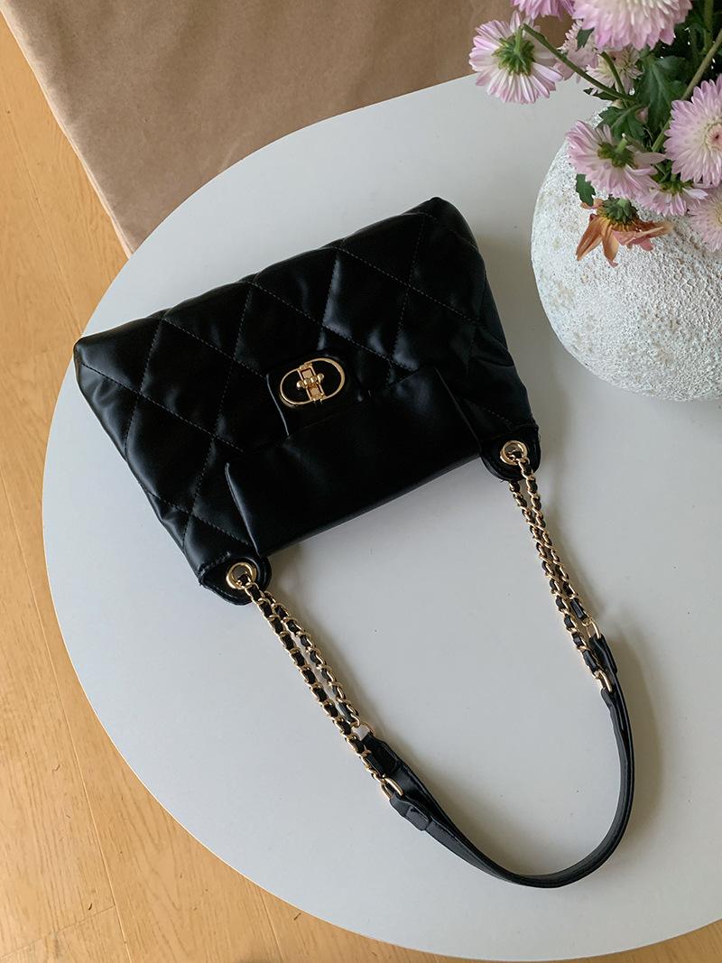 

Брендовые Роскошные Дизайнерские Сумки Для Женщин Простая Женская Сумка-Тоут Для Поездок На Работу Высококачественная Искусственная Кожа Большая Вместимость Сумка Через Плечо 30X5X20CM чёрный