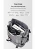 High-Capacity Reflective Casual Backpack with Multifunctional Design