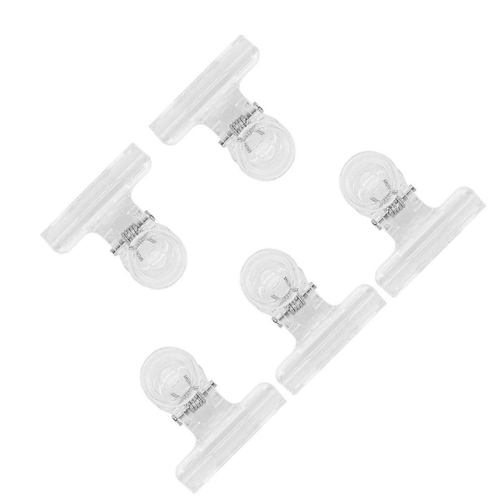 5pcs 4 Colors C Curve Nail Extension Clips Multifunctional Plastic Nail Art Accessories