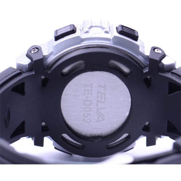 CREPHA TE-D052 Unisex Quartz Digital Wrist Watch TE-D052-BL TE-D052-SV Gift Casual Business Sports Student