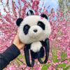 Grab Doll Panda Plush Bag Women's Shoulder Messenger Bag Doll Backpack Cute Cartoon Bag