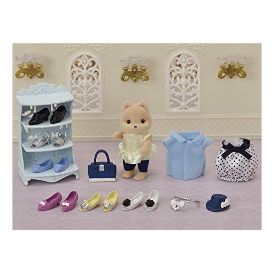 Sylvanian Families Town [ Town Fashion Outfit Set - Stylish Shoes Collection - ] TVS-13 ST Mark Cert