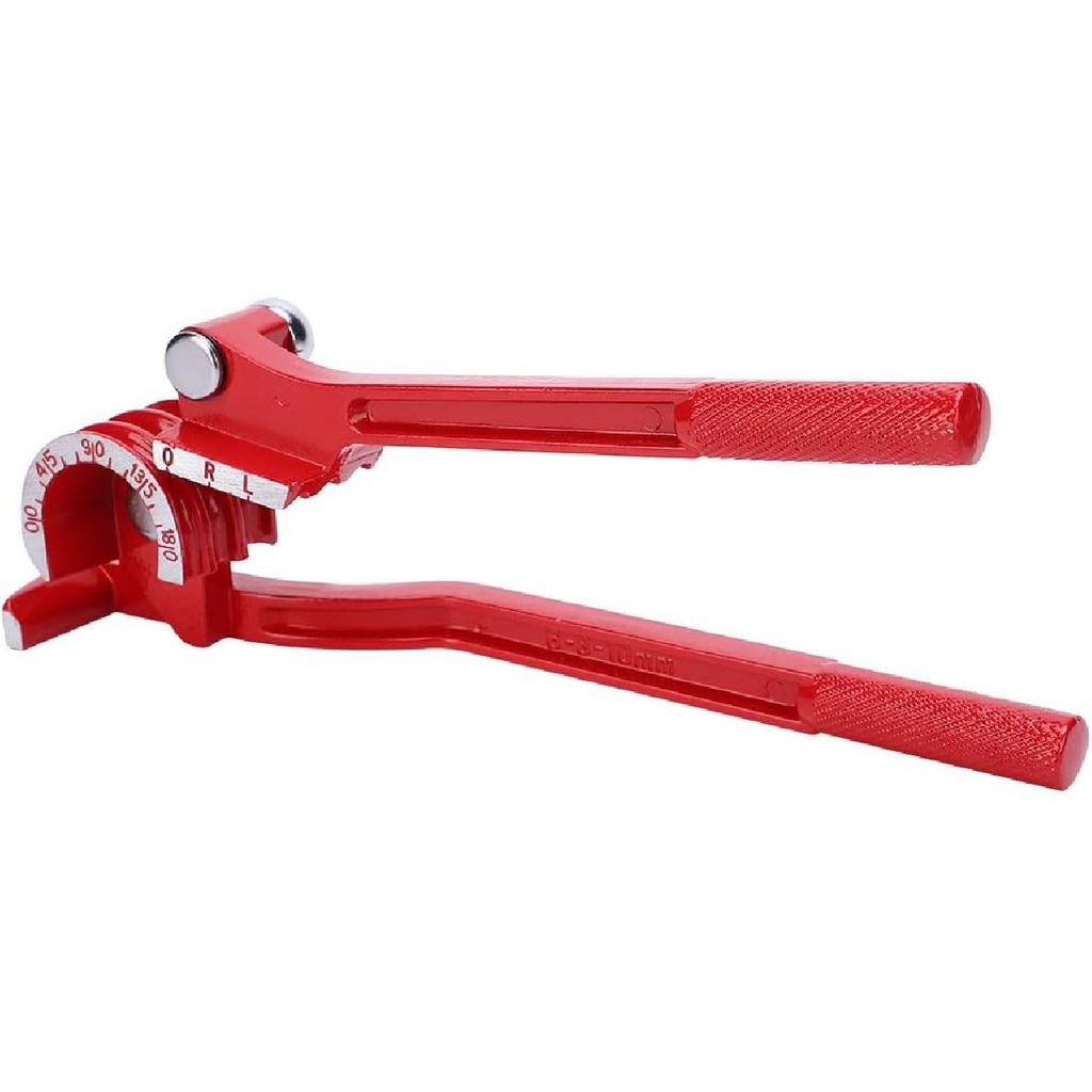 Rohrbieger, 180° Rohrbieger 3-Nuten 1/4'' 5/16'' 3/8'' Handheld Schlauchbieger Aluminium Kupferrohr Biege-Winkelwerkzeug