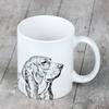 Basset Hound - Cup with a Dog, Cheerful Cup for a Dog Lover, Personalized Gift from the Art-Dog Brand