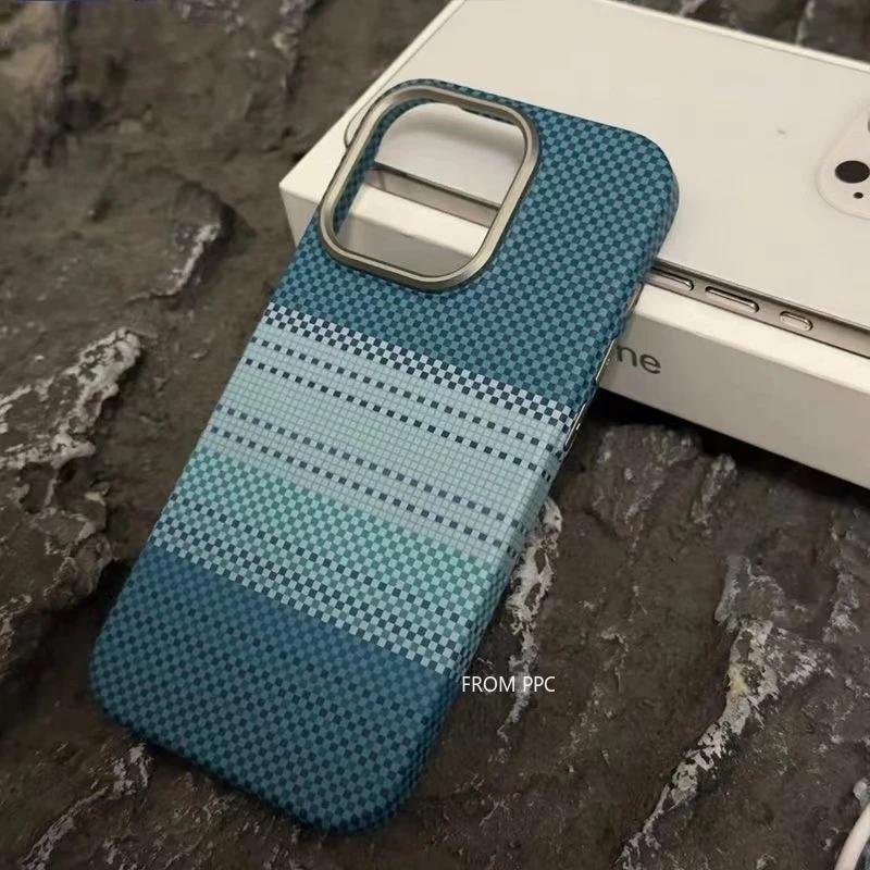 

Matte Hard PC Case for iPhone 16 15 17 Pro Max Magnetic Magnet Shell Camera Metal Frame Cover Sunset Moonrise Carbon Relief Hull For iPhone 17