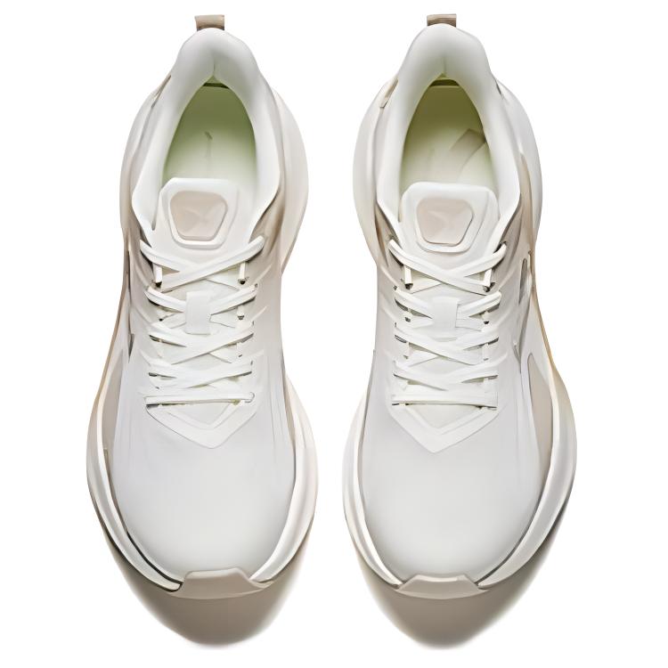 New Anta Stinger 5 Cushioned Wear-Resistant Coverage Low-Top Sprint Running Shoes Women's White Brown 922415552-8