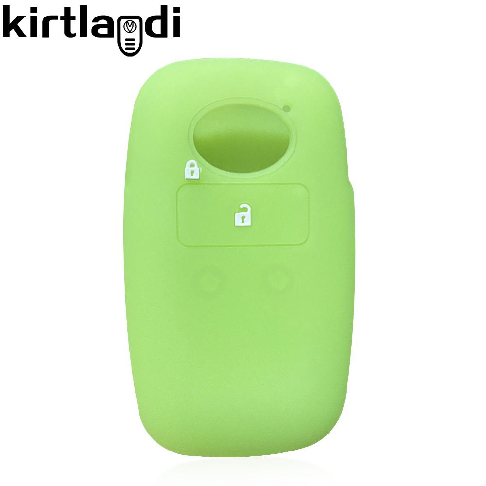 Cover Silicon Key For Daihatsu Rocky Tanto LA600S 150S 800S For Toyota Yaris Vitz RAIZE Car Key Case Fob Remote Shell Keyring