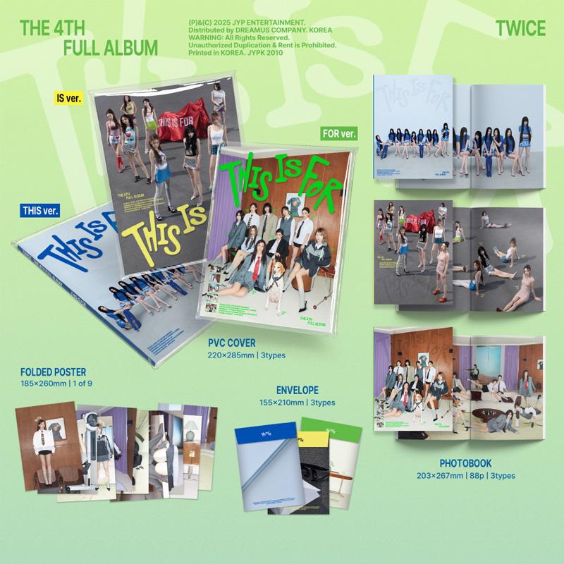 Twice EZ NEKIRE (EZ ver. / IS ver. / FOR ver.)