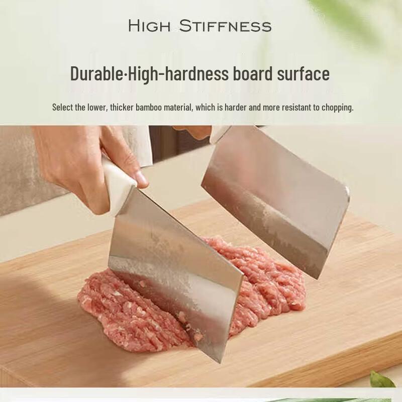 SPACEXPERT Antibacterial Bamboo Cutting Board