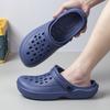 Fashion Summer New Fashion Outer Wear Garden Shoes Men's Sandals Breathable Driving Beach Casual Shoes Couples Thick Bottom EVA Slippers