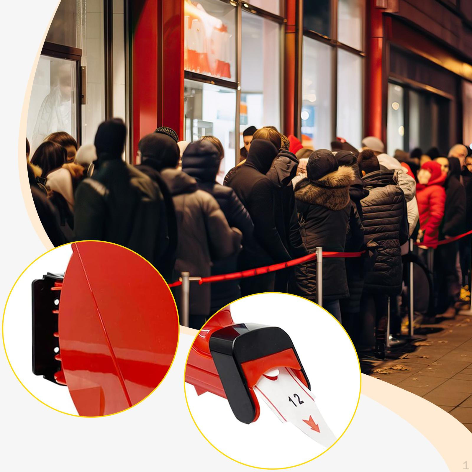 

Parking Ticket Dispenser, Number Machine, Professional Calling Practical, Easy 1000 Queue Ticket