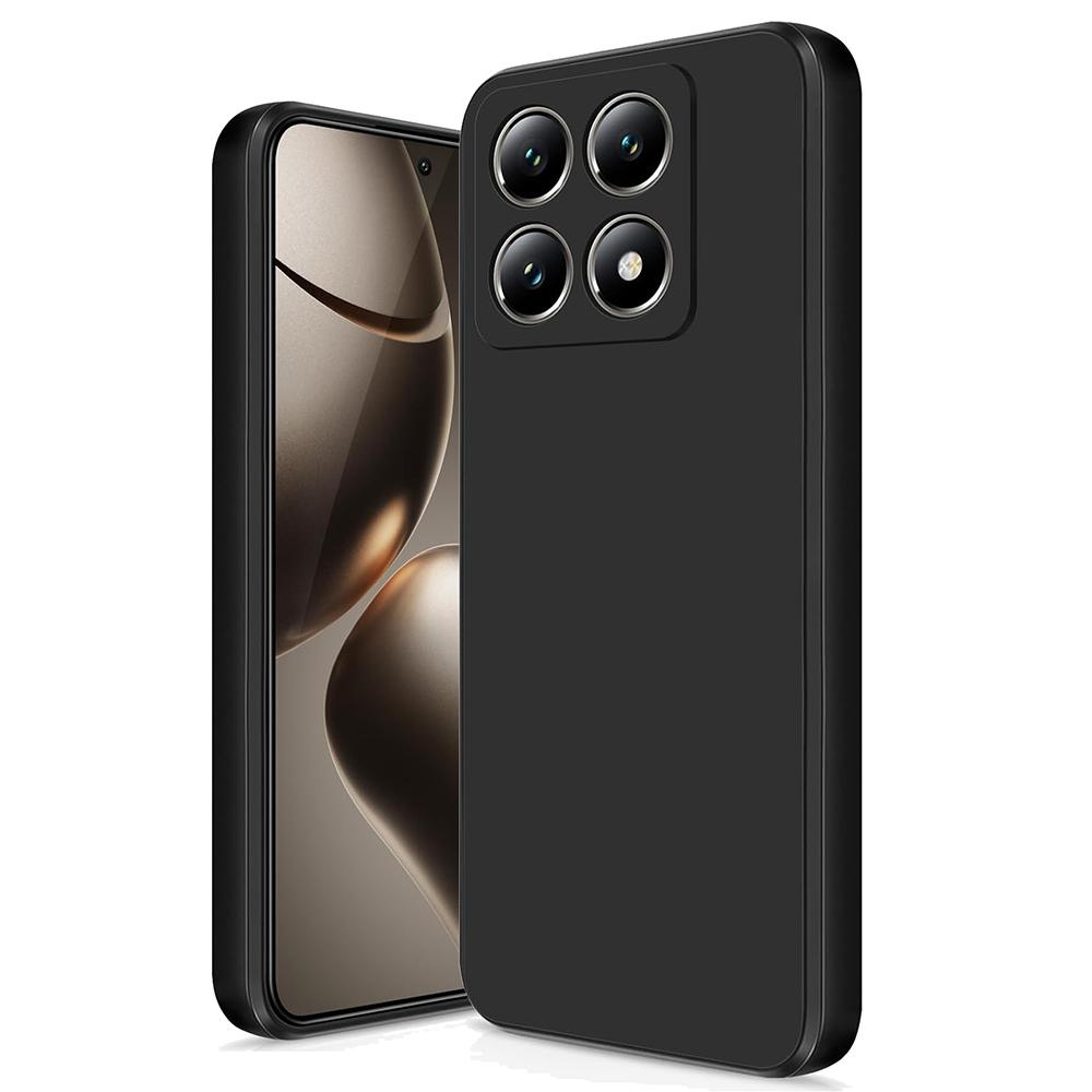 Luxury Square Silicone Soft Case For Xiaomi Mi 15 14 14T 13 13T 12 12T 12X 12S Pro Lite Ultra Matte Candy Color Cover Shockproof