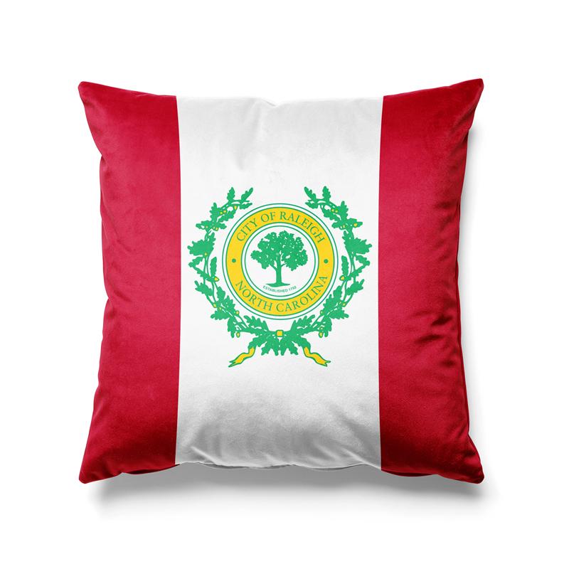 Aertemisi 18   X 18   Raleigh North Carolina Square Throw Pillow Cushion Covers Cases Pillowcases For Sofa 45Cm X 45Cm Peach skin 18*18(CM)-1Pcs