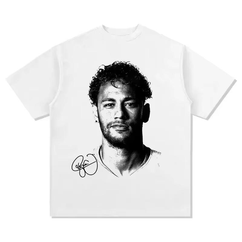 Amerikaans Vintage Merk T-shirts Zomer Tops Streetwear LeBron James Basketbalster T-shirt Mannen Vrouwen Vintage Top Hip Hop Streetwear Oversized T-shirt