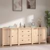 Day and Night - Day and Night Solid Pine Wood Sideboard 230x35x80 Cm