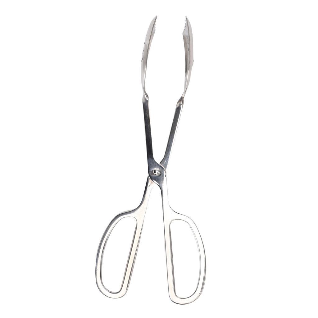 Serving Tong for Buffet Party Catering 304 Stainless Steel Bread Clip Salad Tong for Home Kitchen Barbecue