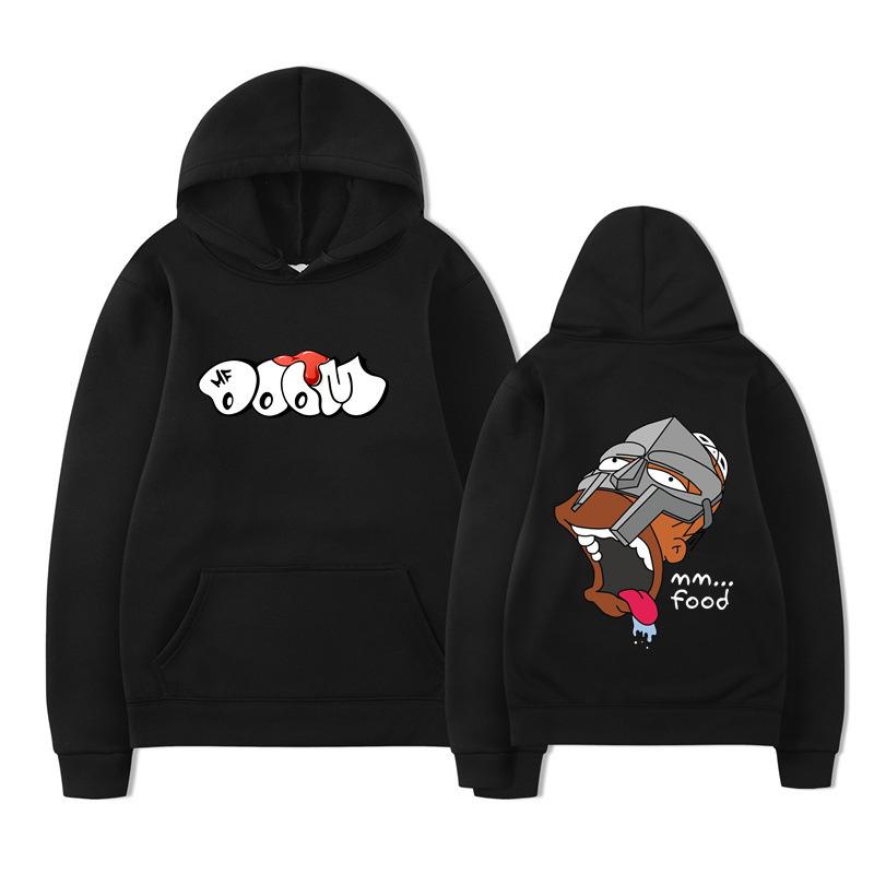 Mf Doom Rappeur Sweats à capuche Impression Anime Ensemble Vêtements Homme