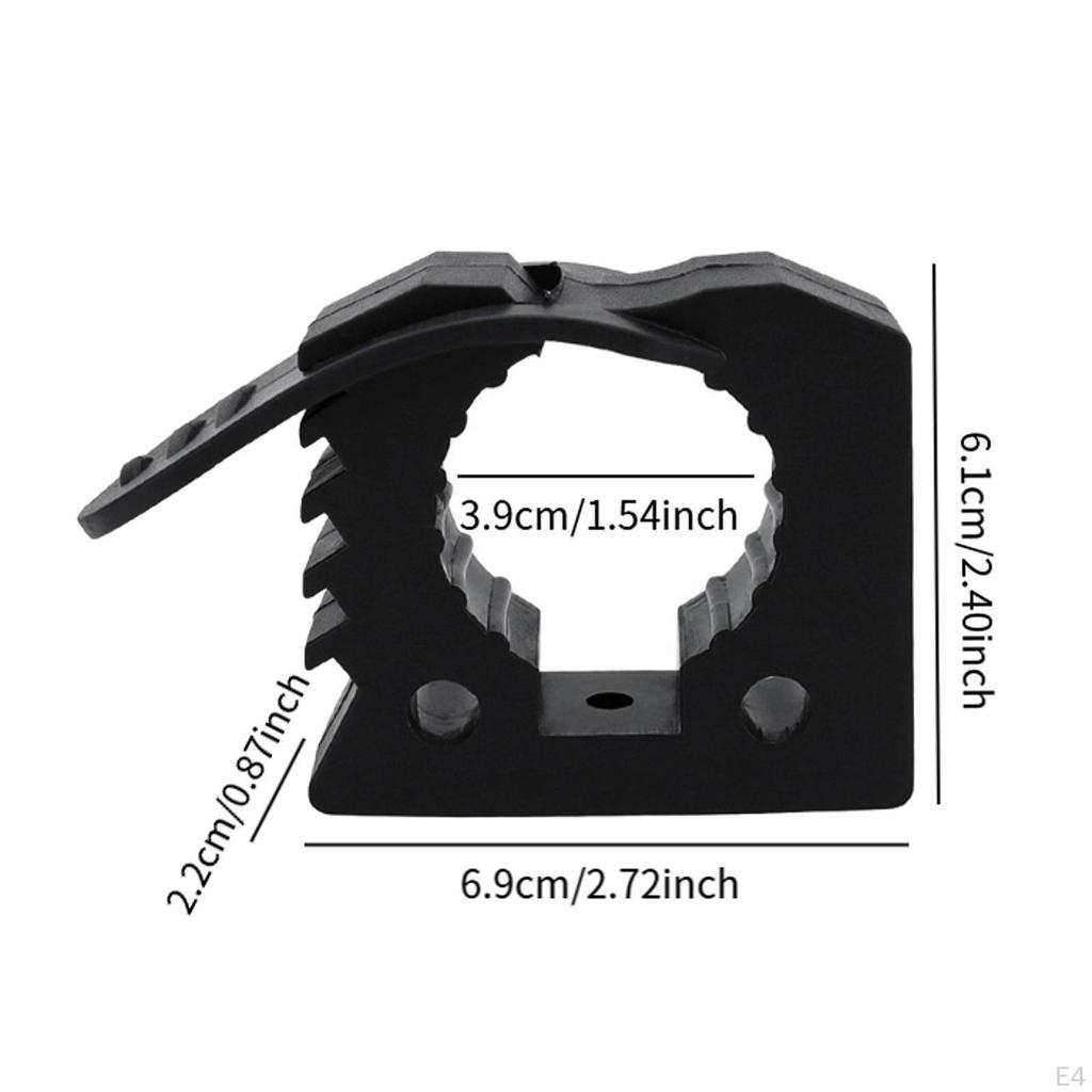 32-40mm Aletler İçin Ayarlanabilir Kelepçeler Tavan Rafı Montajı Römorklar ve Kamyonlar