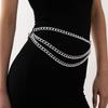 Girdle Chain Women Fringed Aluminum Chain Waist Ins Internet Celebrity Street Multi-layer Dress Clothing Matching