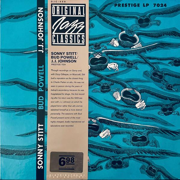 

LP Record SONNY STITT BUD POWELL J.J. JOHNS Sonny Stitt Bud Powell J.j. Joh OJC009 ORIGINAL JAZZ C 1982 US Obi Jazz Used