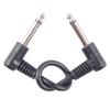 Guitar Cables Effect Pedal Cables 6.35mm 1/4” Connectors Guitar Pedal Instrument Cable For Electric Bass Speaker Amplifier