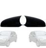 Plástico inferior del espejo retrovisor lateral del lado del conductor para Opel Astra H Cubierta de espejo retrovisor lateral para Vauxhall Astra H 6428184 6428185