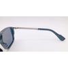 RSINC Unisex Designer Sonnenbrille UV-Schutz Vintage Quadratisch Schwarz Silber KH-2308 B0DKTJ79HN
