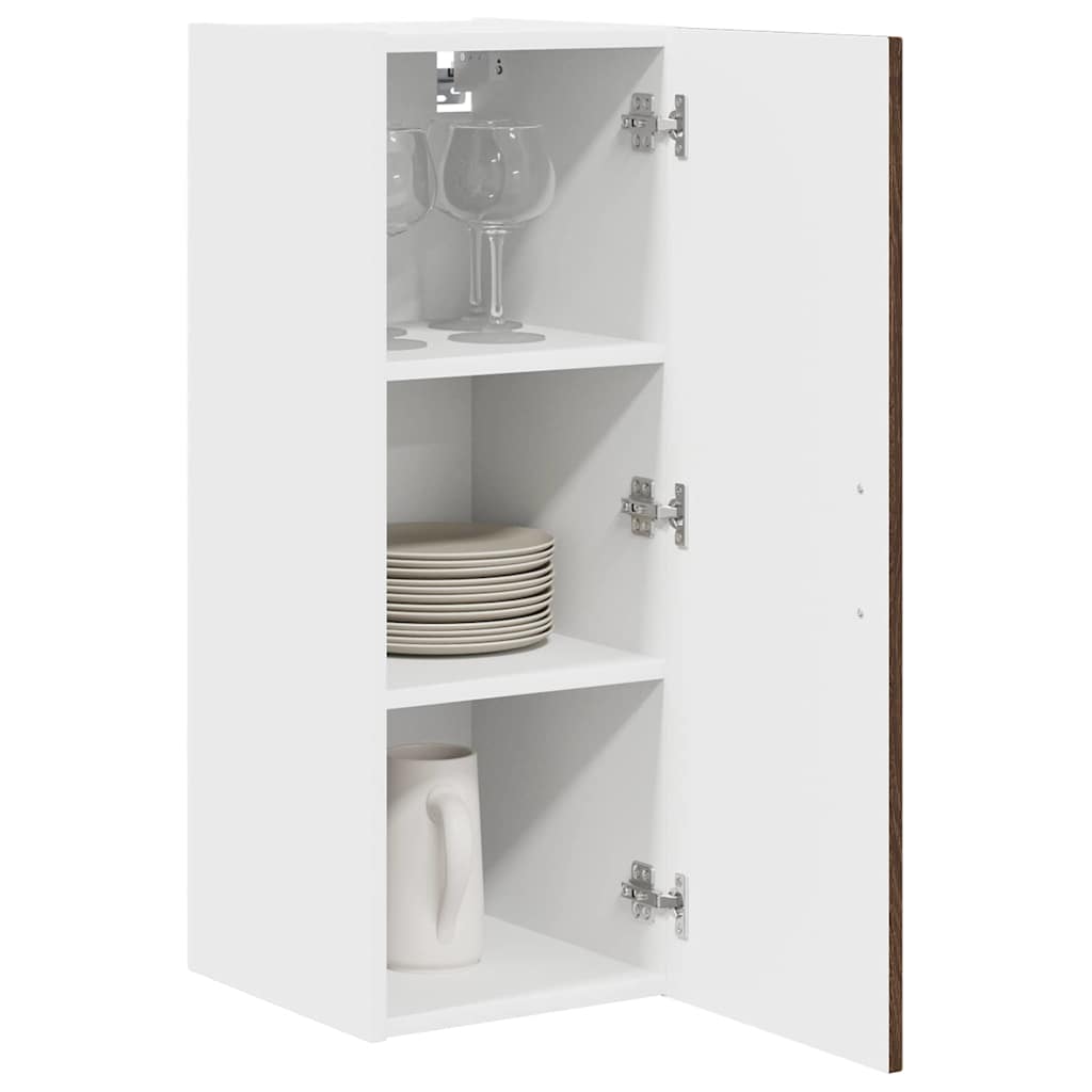 Dishwasher Front Panel Kalmar Brown Oak Effect 30 X 31 X 80 Cm