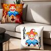 Spiel B-Balatro Joker-Karte Lustiger Kissenbezug Bürokissen Geeignet für Sofa Auto Schlafzimmer Dekorative Kissenhülle