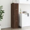 Pharmacy Cabinet Oak Effect 30 x 41 x 144.5 cm Particleboard