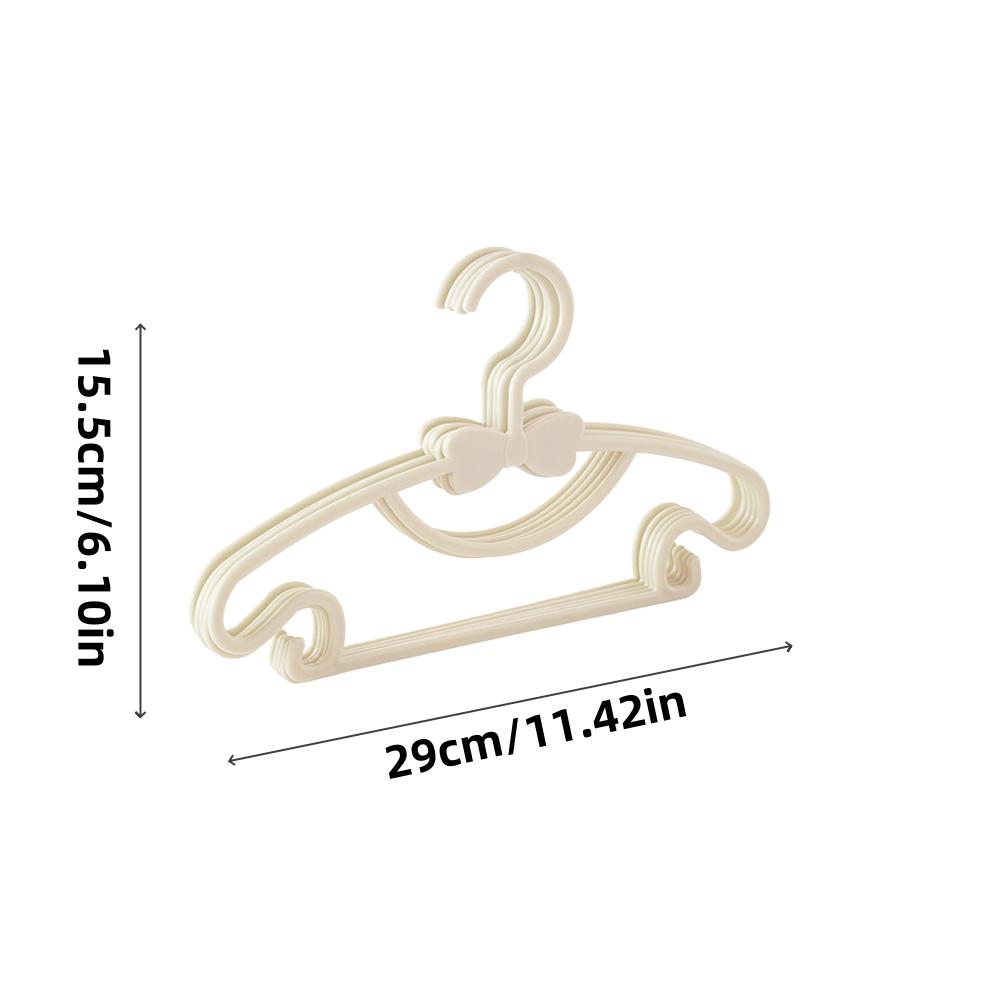 5/10/20/30/50pcs Of Children's Hangers Plastic Portable Towel Scarfs Hangers Kids Clothing Closet Storage Hanger Racks Accessory