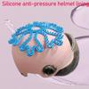 New bicycle electric bike riding helmet pad silicone pad anti pressure hair inner pad highway mountain helmet insulation pad