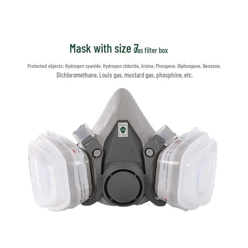 Lieve Half-Face Respirator Mask with Replaceable Filters